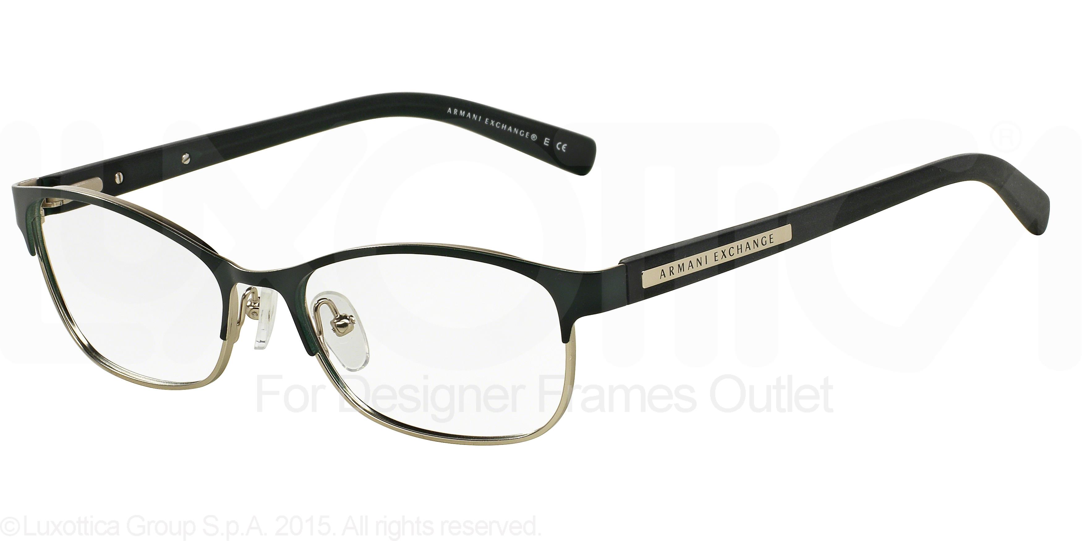 Designer Frames Outlet. Armani Exchange Eyeglasses AX1010