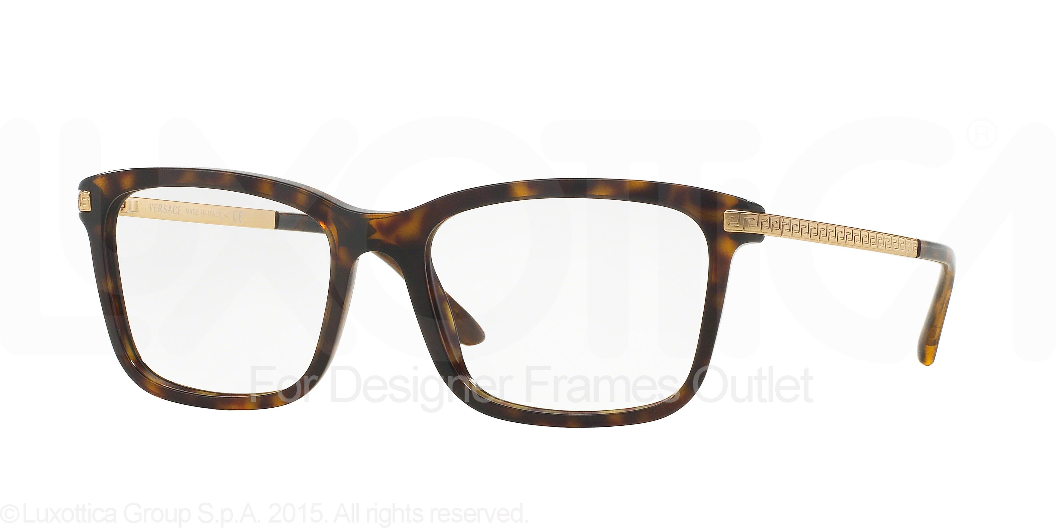 Designer Frames Outlet. Versace Eyeglasses VE3210