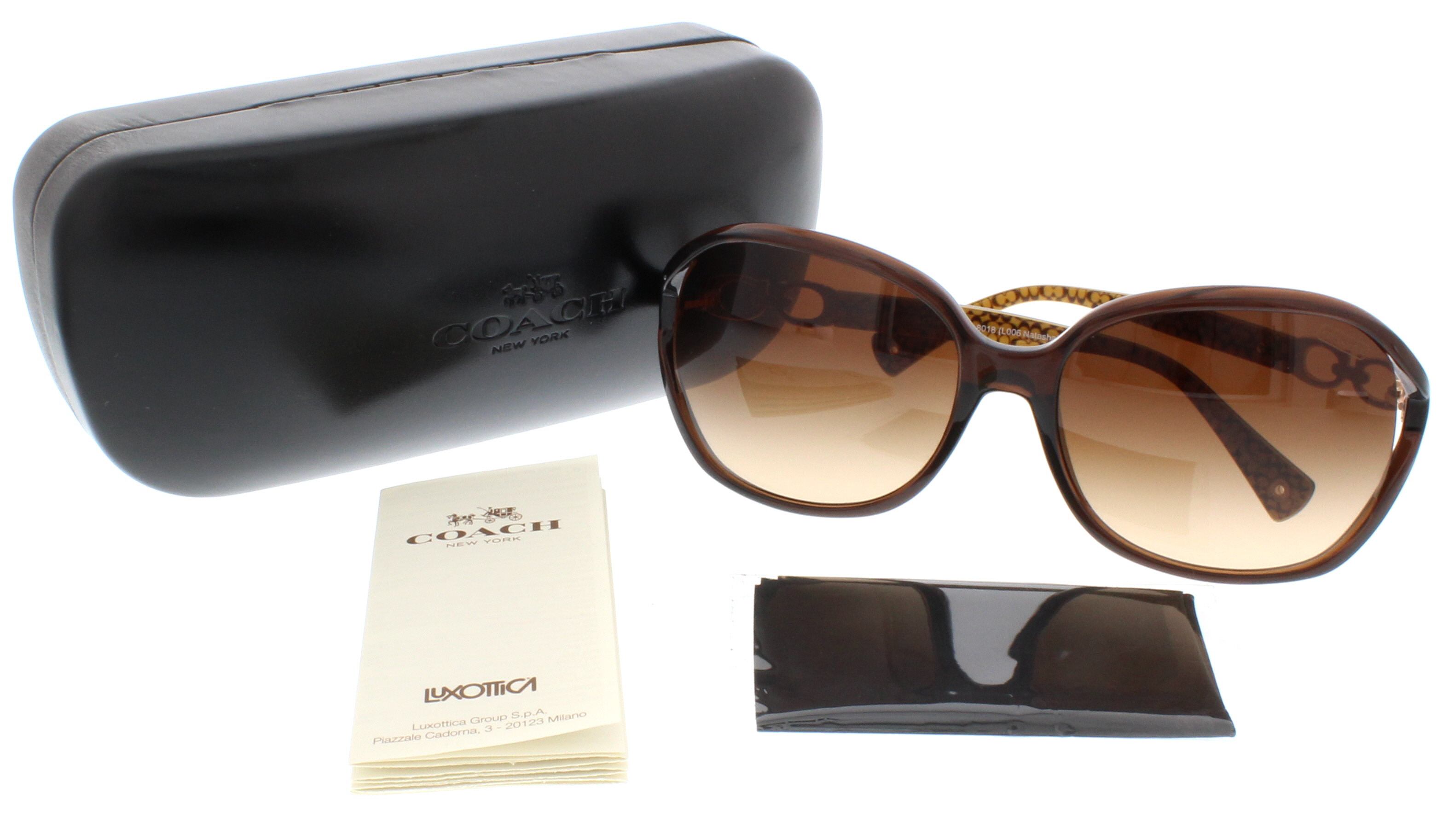 Designer Frames Outlet. Coach Sunglasses HC8018 L006 Natasha