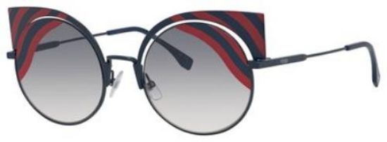 FENDI FF 0215/S 00L9- X4 Burgundy Cat eye Sunglasses for Womens 