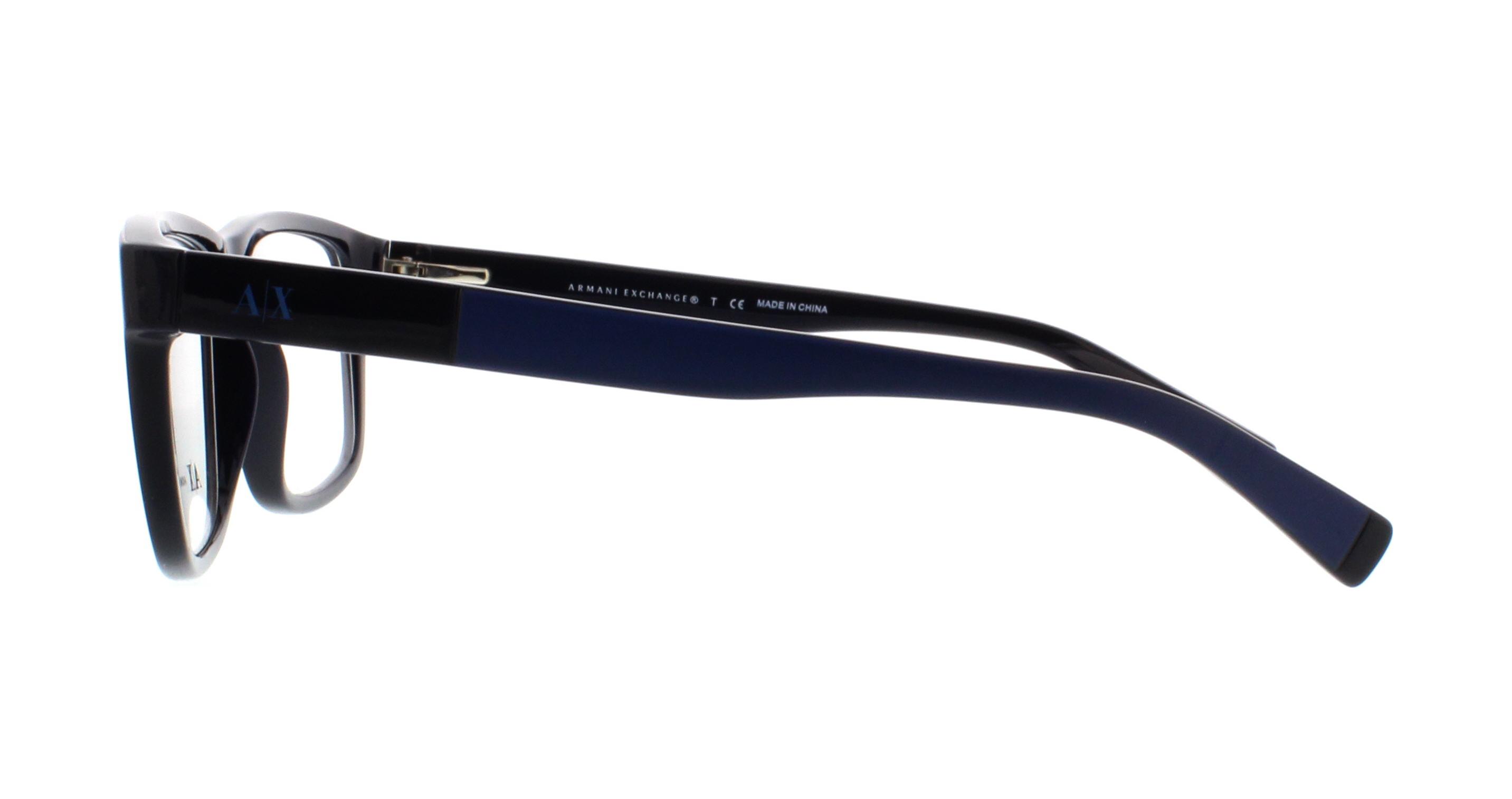 Exchange Eyeglasses Frames Designer Outlet. AX3025 Armani