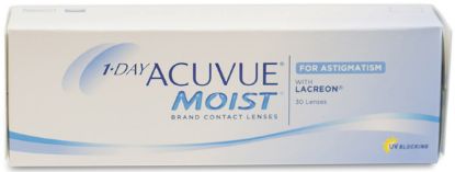 Picture of 1 Day Acuvue Moist For Astigmatism (30 Pack) + Powers