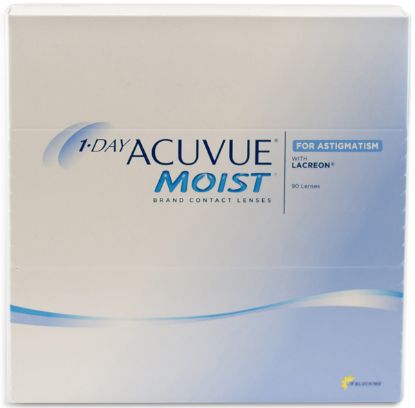 Picture of 1 Day Acuvue Moist For Astigmatism (90 Pack)
